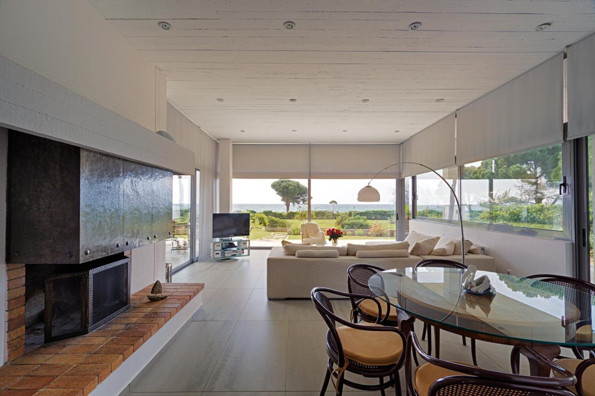 Beachfront Villa Hoopoe Schinias, Marathon מראה חיצוני תמונה